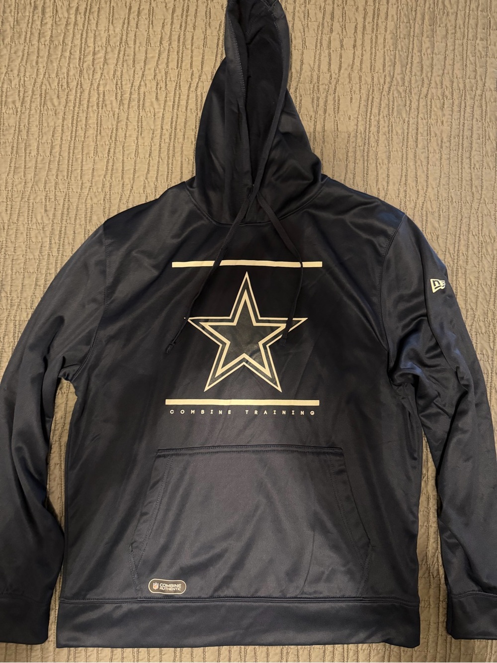 NFL Dallas Cowboys Combine Training Hooded Pullover with Star Logo